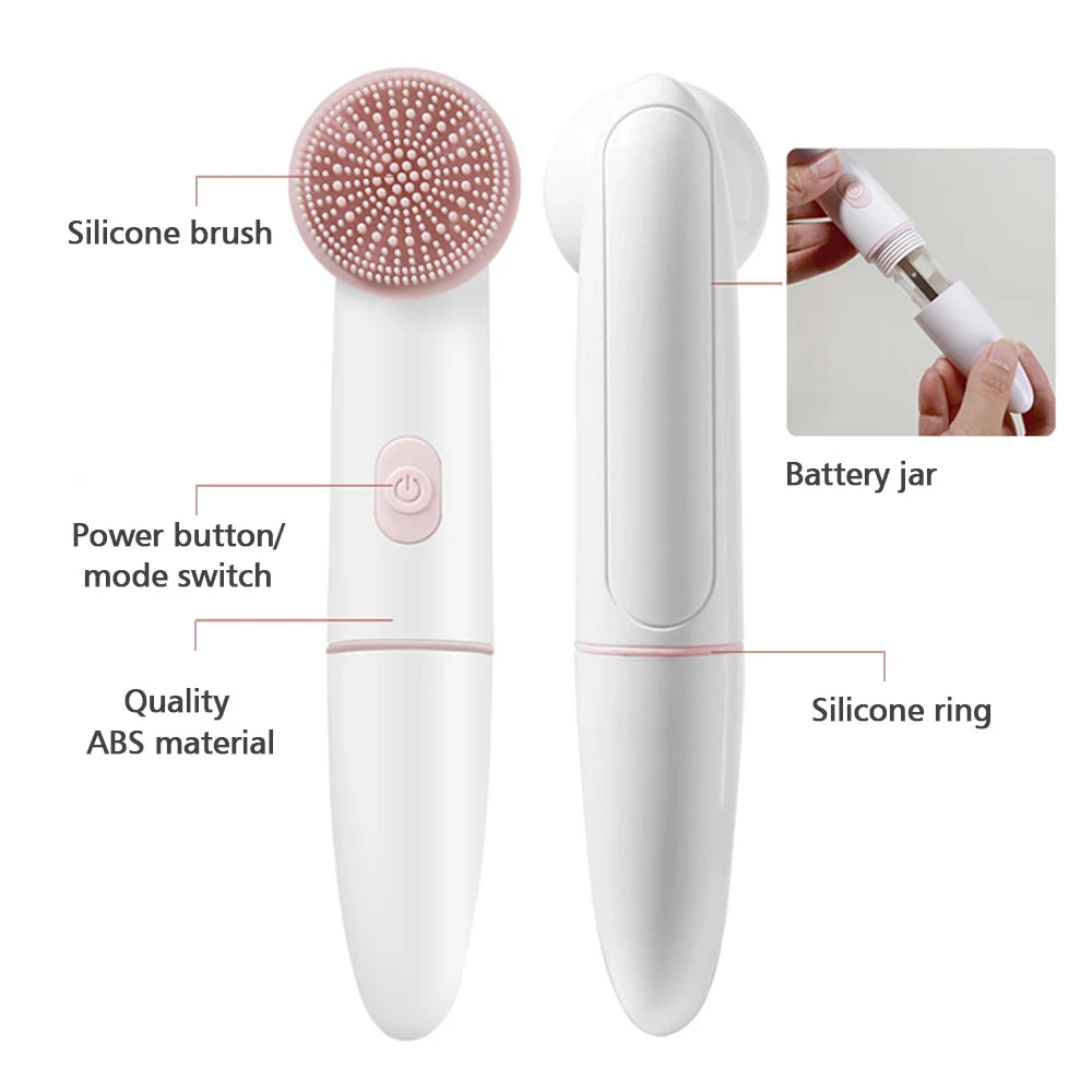 Electric Facial Cleanser Vibrating Brush